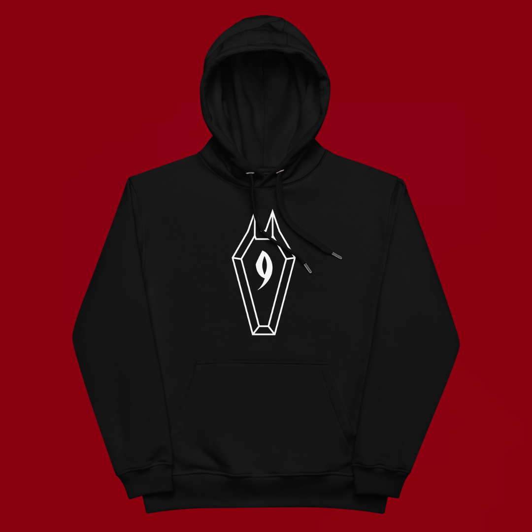 My 9th Life Coffin Logo Hoodie